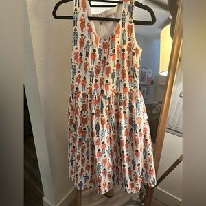 Cath Kidston London British Soldiers Print Dress